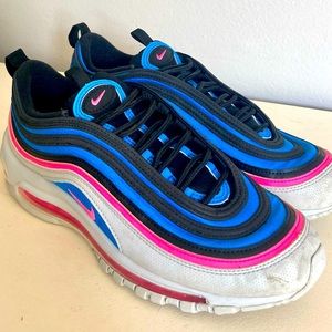 Nike Air Max 97 Sz. 7Y/8.5W/7M GS 'Platinum Blue Pink' 921522-012
